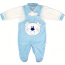 Macacão Bebê Plush com Urso para Meninos