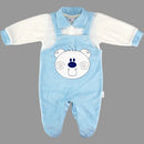 Macacão Bebê Plush com Urso para Meninos