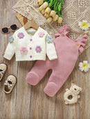 Saída de Maternidade Luxo em Tricô para Bebê – Conforto e Elegância