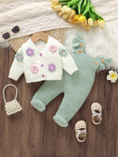 Saída de Maternidade Luxo em Tricô para Bebê – Conforto e Elegância