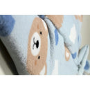 Kit 3 Peças Macacão Bebe Inverno Microfibra Com Capuz Menino