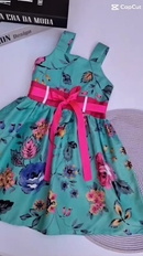 Vestido Infantil Menina Para Festa Dia a Dia