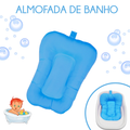 Almofada de Banho Bebê Anatômica Antiderrapante Conforto e Segurança