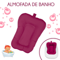 Almofada de Banho Bebê Anatômica Antiderrapante Conforto e Segurança