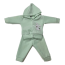 Conjunto Soft com Capuz para Bebê. Lindo, Macio e Quentinho!