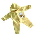 Conjunto Bebê Soft com Capuz Quentinho e Macio para Inverno