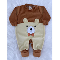 Macacão Bebê Plush Bordado Super Macio – Conforto e Aconchego para Enxoval (RN ao G)