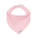 Kit C/3 Babador Bandana de Bebê 100% Algodão 23cm x 18cm - Sortidas