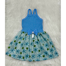 Vestido Infantil de Alça Verão Menina Leve Confortável e Fresquinho