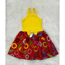 Vestido Infantil de Alça Verão Menina Leve Confortável e Fresquinho