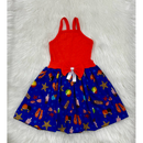 Vestido Infantil de Alça Verão Menina Leve Confortável e Fresquinho