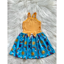 Vestido Infantil de Alça Verão Menina Leve Confortável e Fresquinho