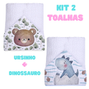 Toalha de Banho com Capuz para Bebê 100% Algodão – Dupla Camada Super Macia e Absorvente