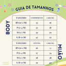 Kit 6 Peças Canelado Premium Roupas de Bebê Conjunto Menino Menina 3 Body e 3 Mijão