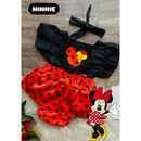 Jardineira Romper com faixa Bebê Menina Body Temático Book Festa Mesversário ensaio temático romper de bebe menina