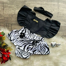 Jardineira Romper com faixa Bebê Menina Body Temático Book Festa Mesversário ensaio temático romper de bebe menina