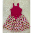 Vestido de Alça Verão Infantil Menina