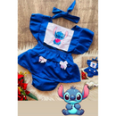 Jardineira Romper com faixa Bebê Menina Body Temático Book Festa Mesversário ensaio temático romper de bebe menina