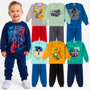 Kit Conjunto Moletom Infantil Menino Inverno – 2, 4 ou 6 Peças Quentinho e Confortável (1 ao 14 anos)
