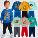 Kit Conjunto Moletom Infantil Menino Inverno – 2, 4 ou 6 Peças Quentinho e Confortável (1 ao 14 anos)