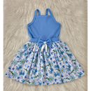 Vestido Infantil de Alça Verão Menina Leve Confortável e Fresquinho