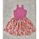 Vestido Infantil de Alça Verão Menina Leve Confortável e Fresquinho