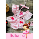 Jardineira Romper com faixa Bebê Menina Body Temático Book Festa Mesversário ensaio temático romper de bebe menina