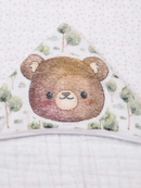 Toalha de Banho Fralda Soft com Capuz para Bebê Premium Dupla Camada Grande Amiguinhos