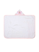 Toalha de Banho Fralda Soft com Capuz para Bebê Premium Dupla Camada Grande Amiguinhos