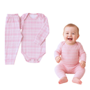 Conjunto Bebê Body Manga Longa e Calça Confortável Infantil