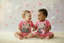 Jardineira Bebê Menina Hipopótamo com Camisa – Conjunto Fofo e Confortáve