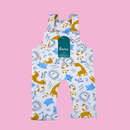 Jardineira Bebê Algodão Amore Confortável com Bolso