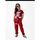 Conjunto Feminino Infantil de Menina Calça Modinha Verão Conjunto de Menina