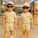 Conjunto Infantil Dry Fit Unissex Leve e Confortável – Ideal para Verão e Dia a Dia (2 ao 14 anos)