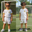 Conjunto Infantil Menina E Menino Dry Fit Confortável E Estiloso Para O Dia A Dia Verão