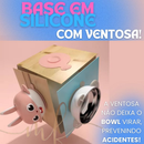 Tigela Para Papinha Bowl Pote em Aço Inox com Ventosa e Talher - Térmico