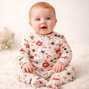 Macacão Lili Bebê Algodão com Zíper Confortável Pijama Infantil