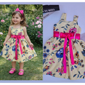 Vestido Infantil Menina Elegante e Delicado – Ideal para Festas e Dia a Dia