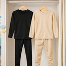 Kit 2 Conjuntos Térmicos Infantil Peluciado Blusa e Calça Quentinho
