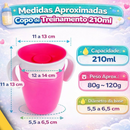 Copo de Treinamento 360° para Bebê e Criança Sem Vazamentos Fácil de Limpar