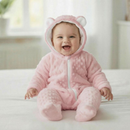 Macacão Ursinho Bebê – Soft Peludinho com Zíper