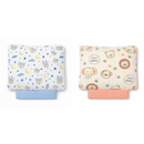 Jogo de Berço Americano 100% Algodão – Lençol com Elástico + Fronha Macia para Bebê