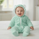 Macacão Ursinho Bebê – Soft Peludinho com Zíper