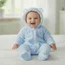 Macacão Ursinho Bebê – Soft Peludinho com Zíper