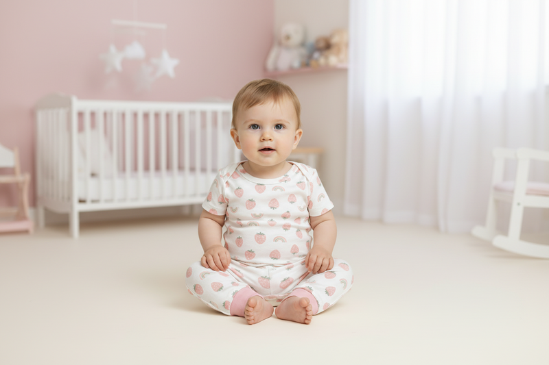 Kit 5 Bodys de Bebê 100% Algodão – Conforto e Estilo para Recém-Nascidos