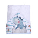 Toalha de Banho com Capuz para Bebê 100% Algodão – Dupla Camada Super Macia e Absorvente