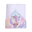Toalha de Banho com Capuz para Bebê 100% Algodão – Dupla Camada Super Macia e Absorvente