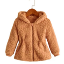 Blusa de frio Menina Infantil Pelinho com Capuz feminina TOUCA Tedy Casaco Teddy Ted JAQUETA INFANTIL