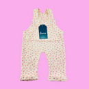 Jardineira bebê com Bolso Amore 100% Algodão