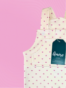 Jardineira bebê com Bolso Amore 100% Algodão